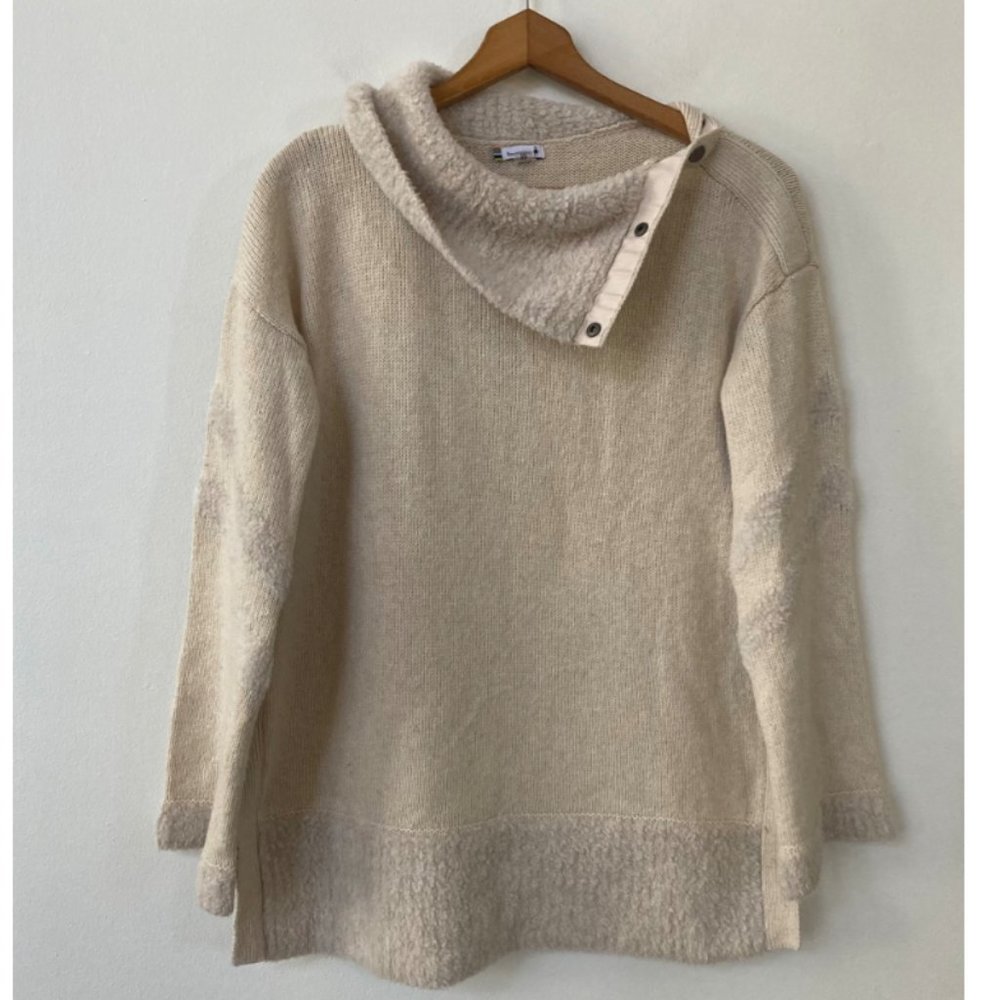 Smartwool Cozy Lodge Tunic Sweater in Natural Heather